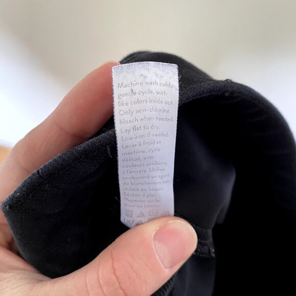 Spanx Jeanish Ankle Leggings Black Medium - Picture 8 of 9